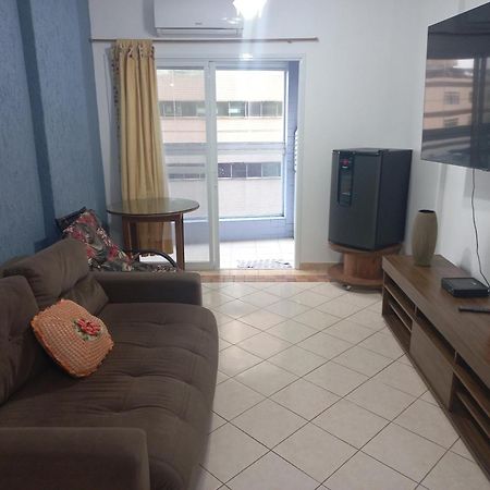 Apto Vista Mar, 8 Pessoas, Varanda Gourmet, Pe Na Areia! Praia Grande Dış mekan fotoğraf