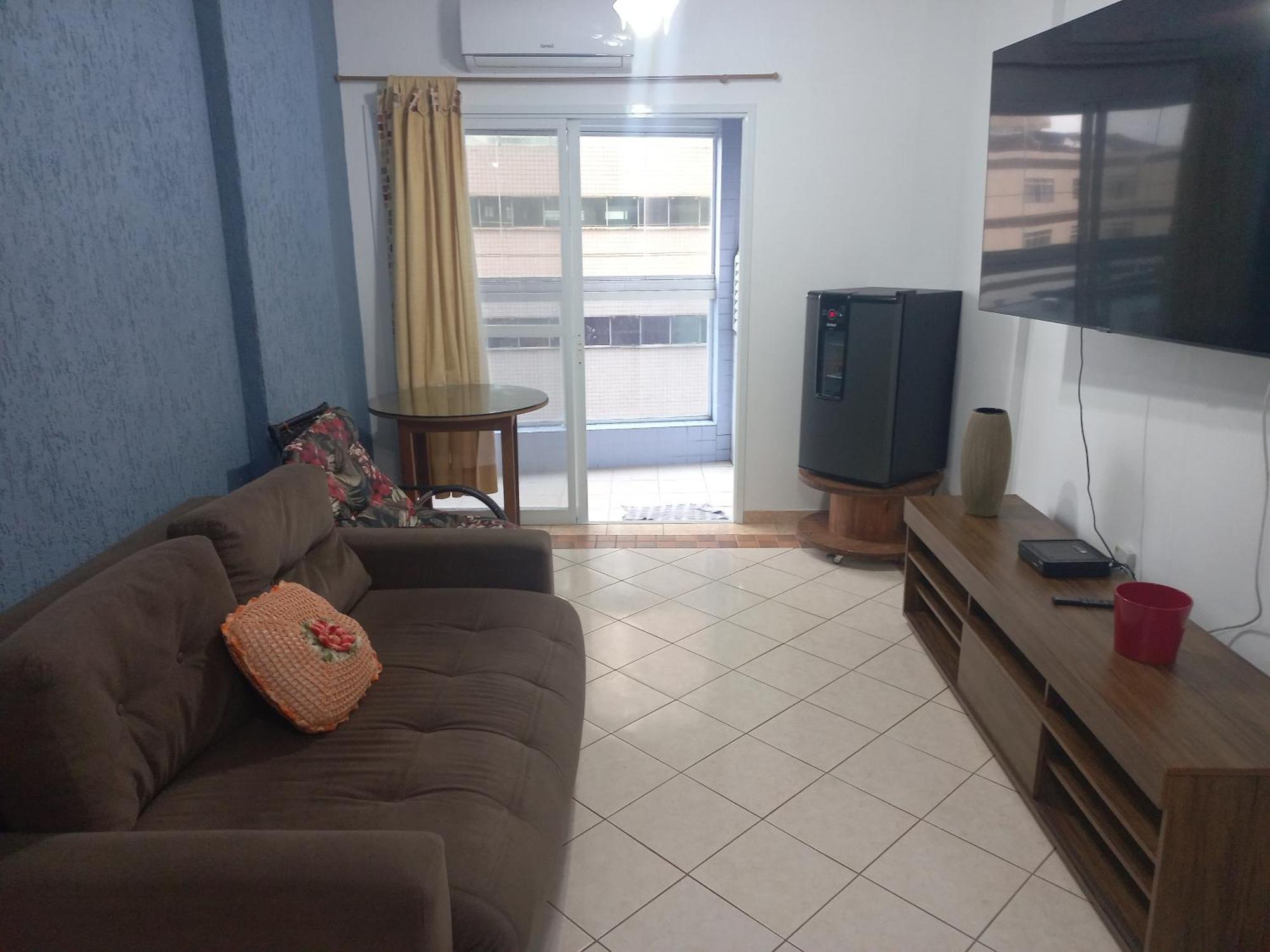Apto Vista Mar, 8 Pessoas, Varanda Gourmet, Pe Na Areia! Praia Grande Dış mekan fotoğraf