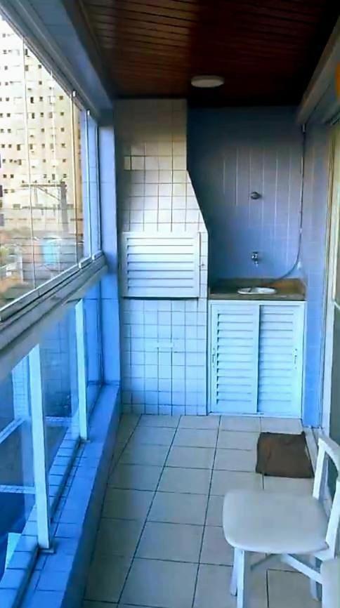 Apto Vista Mar, 8 Pessoas, Varanda Gourmet, Pe Na Areia! Praia Grande Dış mekan fotoğraf