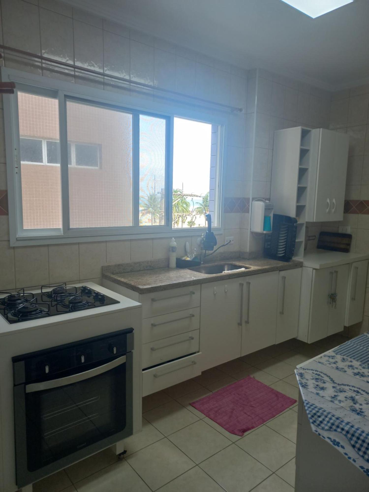 Apto Vista Mar, 8 Pessoas, Varanda Gourmet, Pe Na Areia! Praia Grande Dış mekan fotoğraf